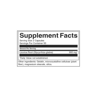 Licorice Root 450 мг 100 капсули | Swanson Облекчава синдрома на хроничната умора Намалява възпалението Насърчава здравето на храносмилателната система Подпомага здравето на черния дроб Корен от женско Licorice Root 450 мг 100 капсули | Swanson Облекчава 