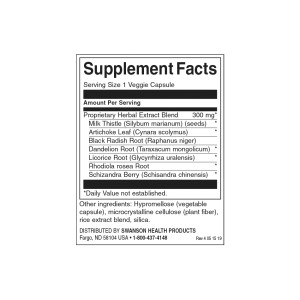 Liver Tone Detox Formula 300 мг 120 веге капсули | Swanson Liver Tone Detox Formula 300 мг 120 веге капсули | Swanson