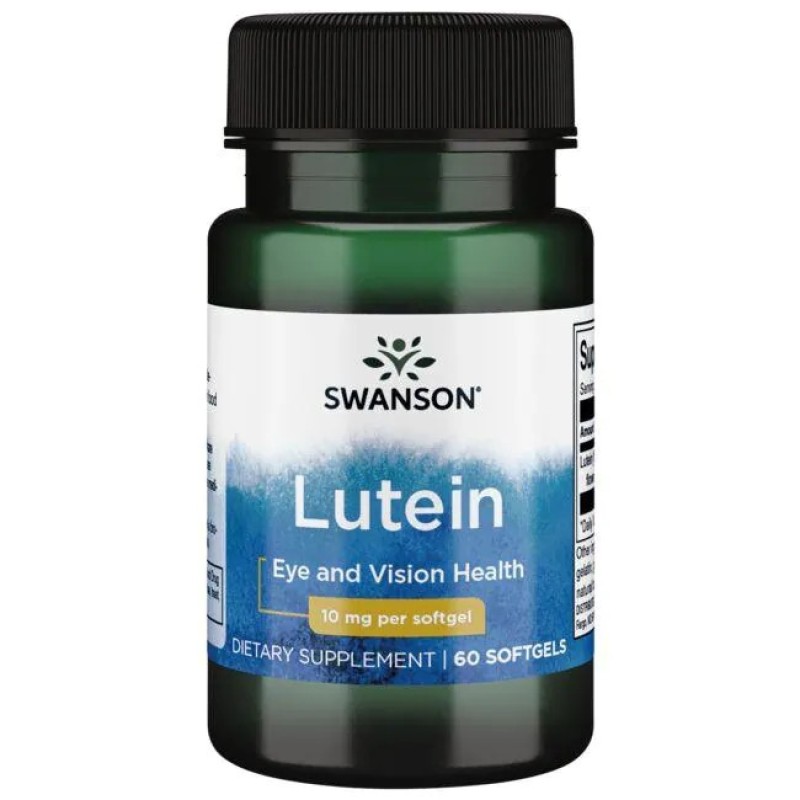 Lutein 10 мг 60 гел-капсули | Swanson