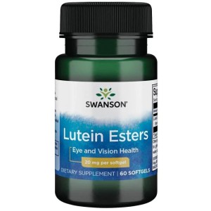 Lutein 20 мг 60 гел-капсули | Swanson Lutein 20 мг 60 гел-капсули | Swanson
