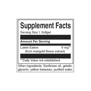 Lutein 100 гел-капсули | Swanson Lutein 100 гел-капсули | Swanson