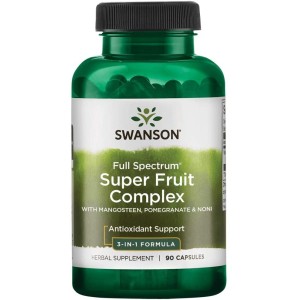Super Fruit Complex Mangosteen/Pomegranate/Noni 90 капсули | Swanson