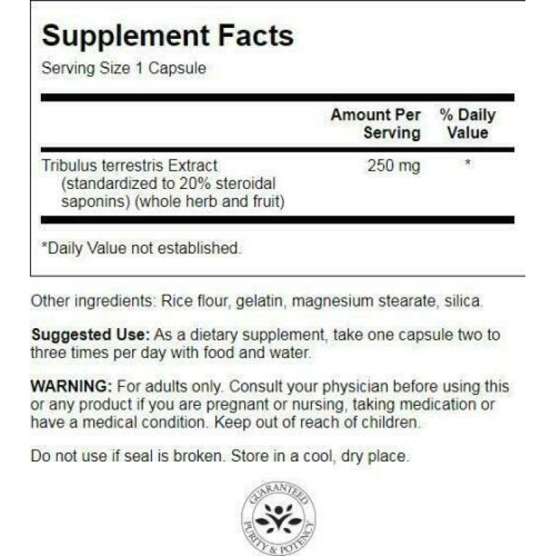 Mega Tribulus Extract 250 мг 60 капсули | Swanson Mega Tribulus Extract 250 мг 60 капсули | SwansonПовишава либидото
Осигурява издръжливост за по-добри спортни постижения
Предпазва от поява на камъни в бъбреците
Мега Трибулус Екстракт на кап [Mega Tribulus Extract 250 мг 60 капсули | Swanson Повишава либидото Осигурява издръжливост за по-добри спортни постижения Предпазва от поява на камъни в бъбреците Мега Трибулус Екстракт на капсули е