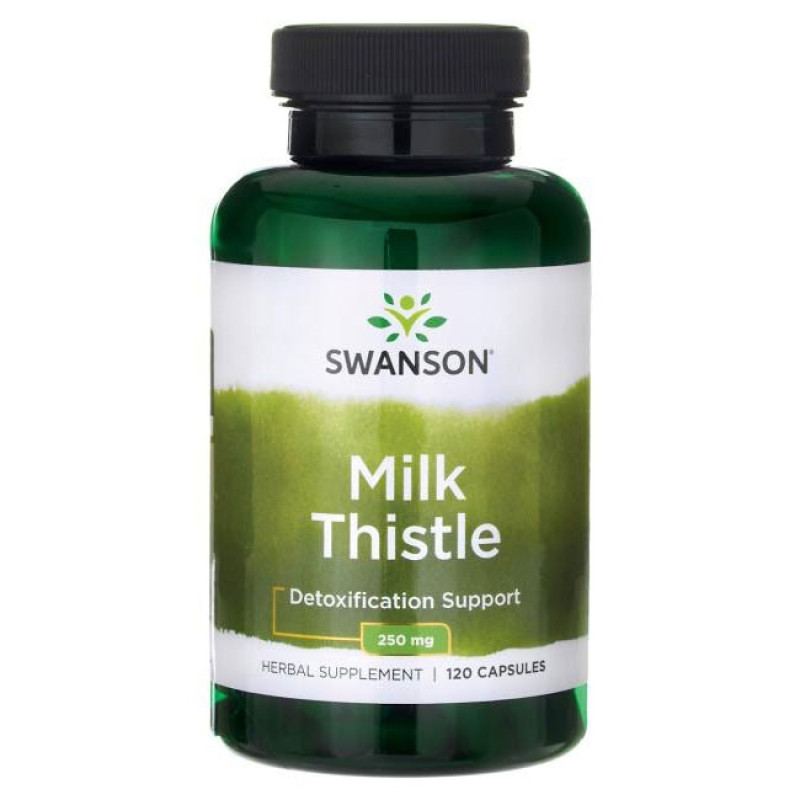 Milk Thistle (Standardized) 250 мг 120 капсули | Swanson