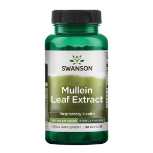 Mullein Leaf Extract 250 мг 60 капсули | Swanson