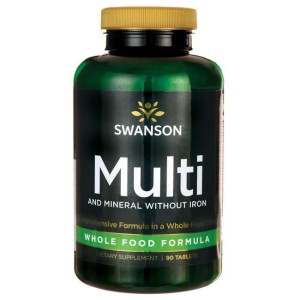 Multi And Mineral Without Iron 90 таблетки | Swanson