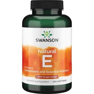 Natural E 1000 IU 250 гел-капсули | Swanson