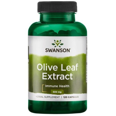 Olive Leaf Extract 500 мг 120 капсули | Swanson Olive Leaf Extract 500 мг 120 капсули | Swanson
