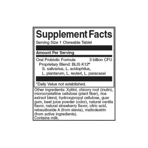 Oral Probiotic Formula 3 Billion CFU 30 дъвчащи таблетки | Swanson
