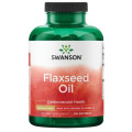 Organic Flaxseed Oil 1000 мг 200 гел-капсули | Swanson