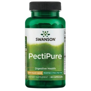 PectiPure Modified Citrus Pectin 600 мг 60 капсули | Swanson PectiPure Modified Citrus Pectin 600 мг 60 капсули | Swanson
