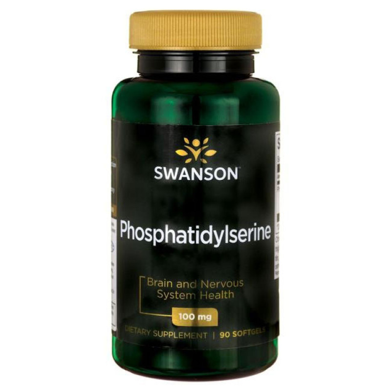 Phosphatidylserine 100 мг 90 гел-капсули | Swanson