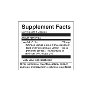 Pomegranate Extract 60 капсули | Swanson