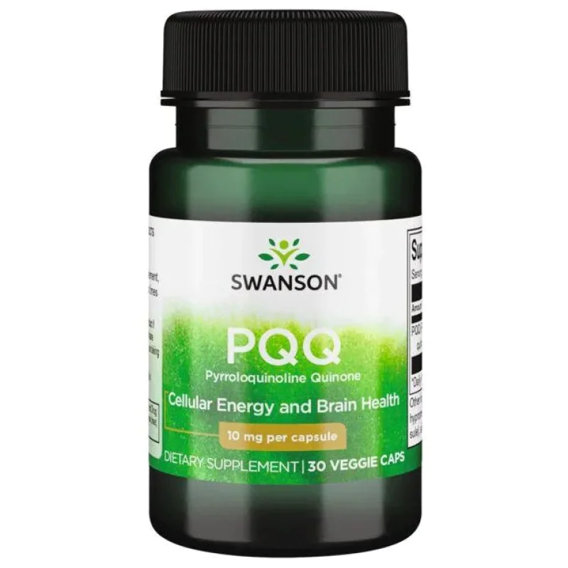 PQQ Pyrroloquinoline Quinone 10 мг 30 веге капсули | Swanson