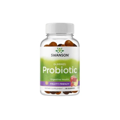 Probiotic 90 плодови желирани таблетки | Swanson Probiotic 90 плодови желирани таблетки | SwansonПомага за подобряване на храносмилателната функция и поддържа микробния баланс
Поддържа имунното здраве и редовността на червата
С вкусен плодов ар Probiotic 90 плодови желирани таблетки | Swanson Помага за подобряване на храносмилателната функция и поддържа микробния баланс Поддържа имунното здраве и редовността на червата С вкусен плодов аромат, които Probiotic 90 плодови желирани таблетки | Swanso