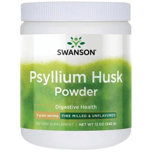 Psyllium Husk 340 грама | Swanson Psyllium Husk 340 грама | Swanson