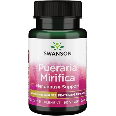 Pueraria Mirifica with B6 & B12 60 веге капсули | Swanson