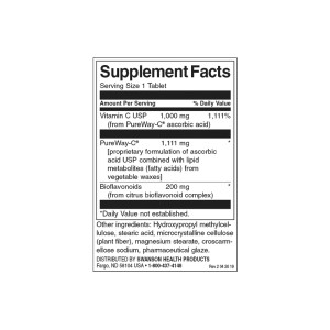 PureWay-C 1000 мг with Bioflavonoids 90 таблетки | Swanson 