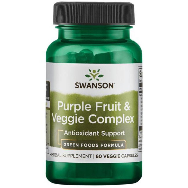 Purple Antioxidants Fruit & Veggie Complex 60 веге капсули | Swanson