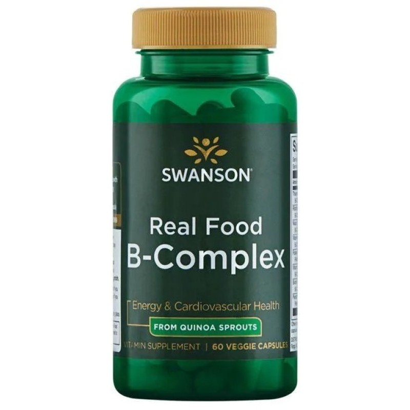 Real Food B-Complex From Quinoa Sprouts 60 веге капсули | Swanson Real Food B-Complex From Quinoa Sprouts 60 веге капсули | SwansonКомплекс от кълнове от киноа
За повече енергия и тонус
Поддържа здравето на мозъка
Грижи се за сърдечното здрав [Real Food B-Complex From Quinoa Sprouts 60 веге капсули | Swanson Комплекс от кълнове от киноа За повече енергия и тонус Поддържа здравето на мозъка Грижи се за сърдечното здраве B-комплекс от Киноа къл