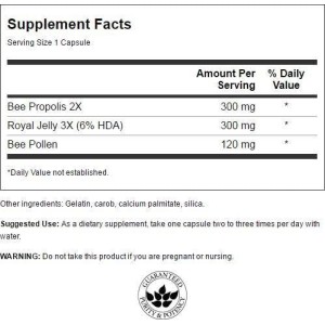 Royal Jelly Propolis Complex 60 капсули | Swanson
