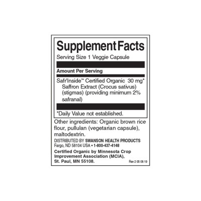 Saffron Extract 60 вегетариански капсули | Swanson Saffron Extract 60 вегетариански капсули | Swanson Мощен антиоксидант За облекчаване на симптомите при ПМС Потиска апетита и се бори с излишните килограми Подобрява настроението Регулира нив Saffron Extract 60 вегетариански капсули | Swanson Мощен антиоксидант За облекчаване на симптомите при ПМС Потиска апетита и се бори с излишните килограми Подобрява настроението Регулира нивата на кръвн Saffron Extract 60 вегетариански капсули | Swanson М