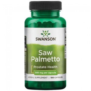 Saw Palmetto 540 мг 100 капсули | Swanson Saw Palmetto 540 мг 100 капсули | Swanson