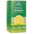 Simply HYDRATE Electrolyte Hydration Mix - Lemon-Lime 30 пакетчета | Swanson