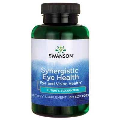 Synergistic Eye Health With Lutein & Zeaxanthin 60 гел-капсули | Swanson