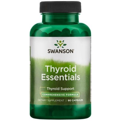 Thyroid Essentials 90 капсули | Swanson Thyroid Essentials 90 капсули | Swanson