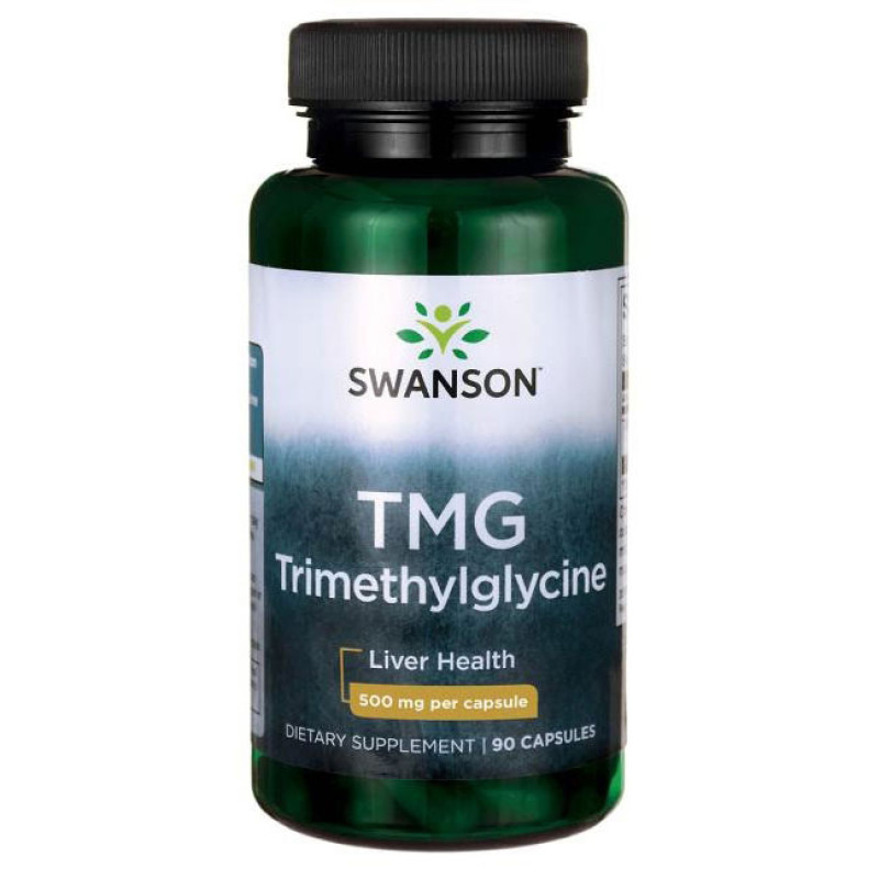 TMG (Trimethylglycine) 500 мг 90 капсули | Swanson