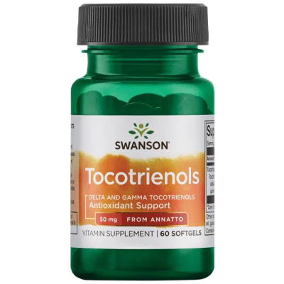 Tocotrienols (From Annatto) 50 мг 60 дражета | Swanson За поддържане на здравословни нива на холестерол Осигурява защита срещу увреждане от свободните радикали Мощна антиоксидантна подкрепа Токотриеноли от Tocotrienols (From Annatto) 50 мг 60 дражета | Sw
