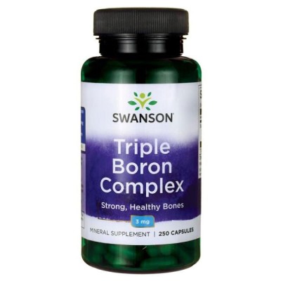 Triple Boron Complex 3 мг 250 капсули | Swanson Triple Boron Complex 3 мг 250 капсули | SwansonЗа подсилване на имунните защити
Подпомага по-бързото зарастване на рани
Подобрява плътността на Вашите кости и зъби
Увеличава действието на важния Triple Boron Complex 3 мг 250 капсули | Swanson За подсилване на имунните защити Подпомага по-бързото зарастване на рани Подобрява плътността на Вашите кости и зъби Увеличава действието на важния витамин Д Triple Boron Complex 3 мг 250 капсули | Swanson З