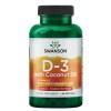 Vitamin D3 with Coconut Oil 5000 IU 60 гел-капсули | Swanson