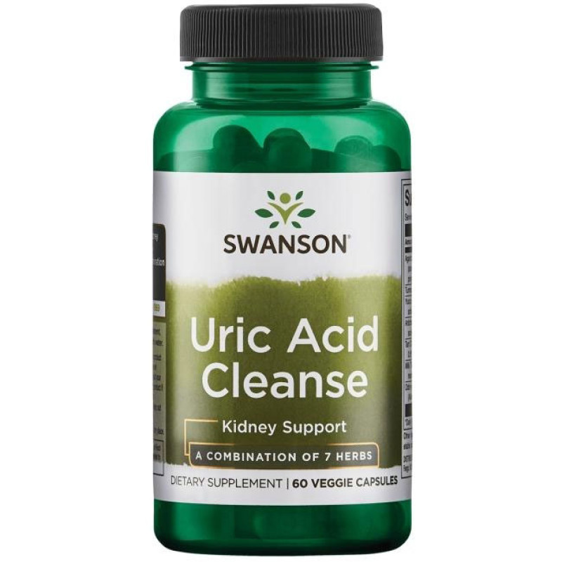Uric Acid Cleanse 60 вегетариански капсули | Swanson