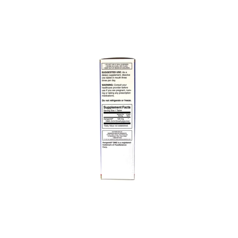 Vegetarian Aangamik DMG 125 мг 90 таблетки | Swanson Vegetarian Aangamik DMG 125 мг 90 таблетки | SwansonПоддържа издръжливост и имунна система
Поддържа мозъчната функция и умствената острота
Подпомага използването на кислород
Намалява стреса Vegetarian Aangamik DMG 125 мг 90 таблетки | Swanson Поддържа издръжливост и имунна система Поддържа мозъчната функция и умствената острота Подпомага използването на кислород Намалява стреса Диметилглиц Vegetarian Aangamik DMG 125 мг 90 таблетки | Swanson