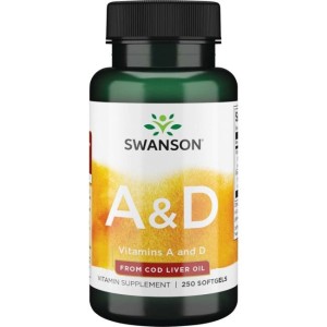 Vitamin A & D 250 Дражета | Swanson