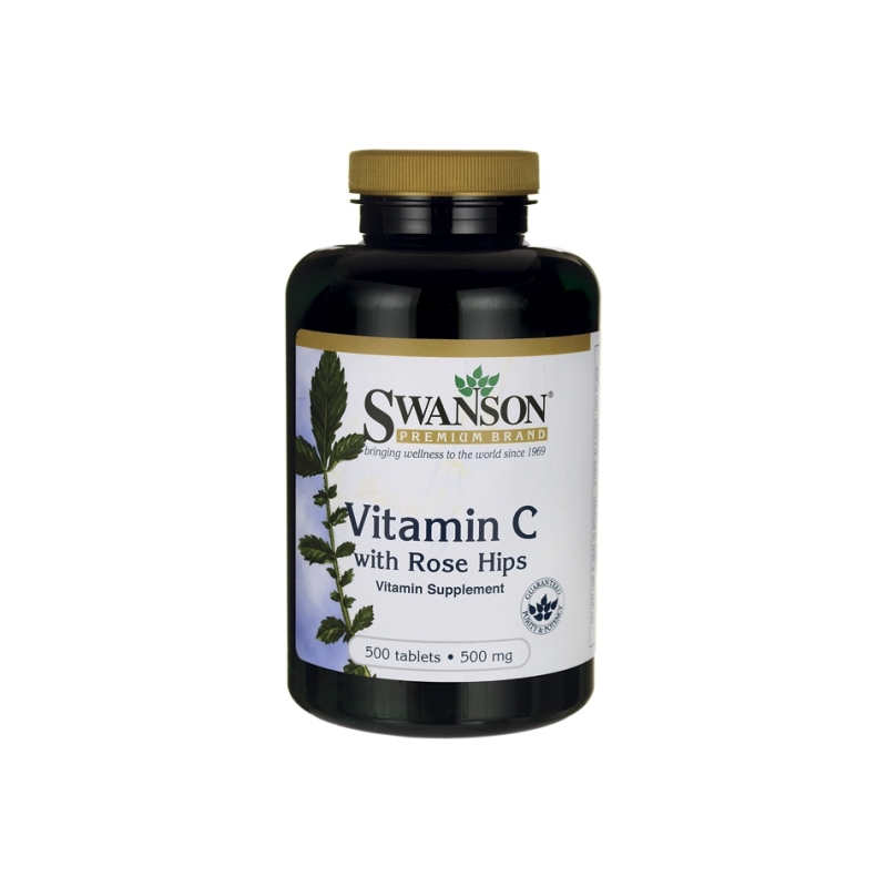 Vitamin C with Rose Hips 500 мг 500 таблетки | Swanson