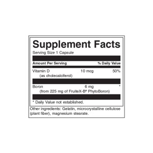 Vitamin D & Boron 60 Капсули | Swanson