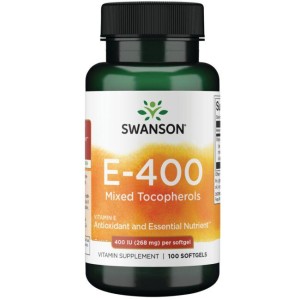 Vitamin E Mixed Tocopherols 400 IU 100 гел-капсули | Swanson