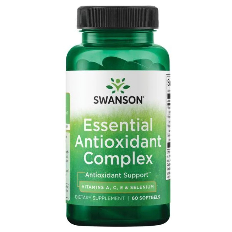 Vitamins A, C, E & Selenium ACES Formula 60 гел-капсули | Swanson