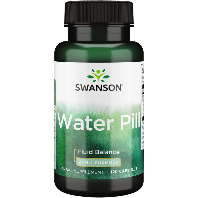 Water Pill 2-in-1 Formula 120 капсули | Swanson