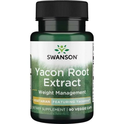 Yacontrol Yacon Root Extract 4:1 100 мг 90 веге капсули | Swanson