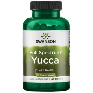 Yucca 500 мг 100 капсули | Swanson Yucca 500 мг 100 капсули | Swanson