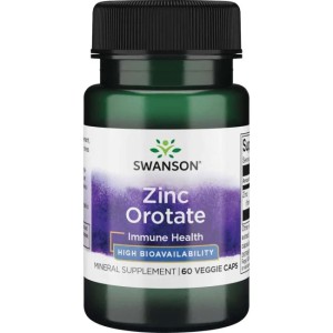 Zinc Orotate 60 вегетариански капсули | Swanson