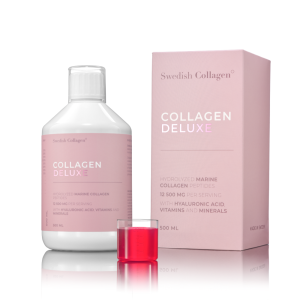 Collagen Deluxe Liquid Hydrolyzed Marine Collagen Peptides with Hyaluronic Acid 500 мл | Swedish Collagen Collagen Deluxe Liquid Hydrolyzed Marine Collagen Peptides with Hyaluronic Acid 500 мл | Swedish Collagen