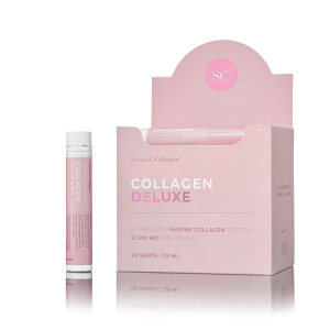 Collagen Deluxe Liquid Hydrolyzed Marine Collagen Peptides with Hyaluronic Acid 20 x 25 мл | Swedish Collagen Collagen Deluxe Liquid Hydrolyzed Marine Collagen Peptides with Hyaluronic Acid 20 x 25 мл | Swedish Collagen