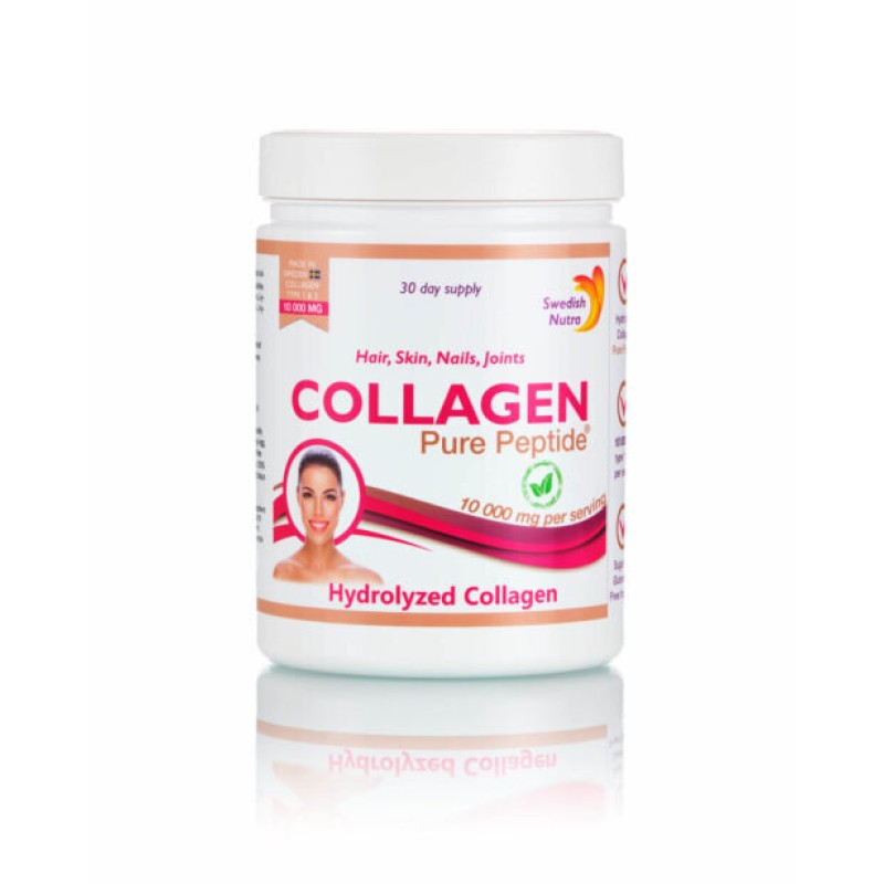 Collagen Pure Peptide 10000 мг 300 грама | Swedish Nutra