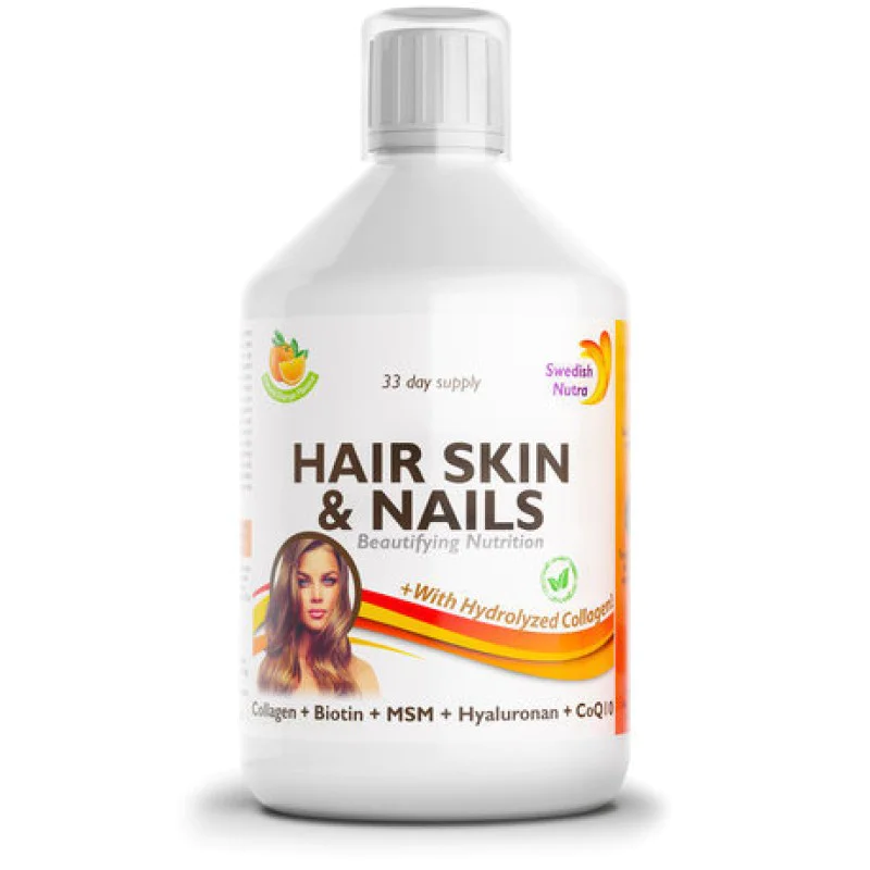 Hair, Skin and Nails 500 мл | Swedish Nutra Hair, Skin and Nails 500 мл | Swedish Nutra