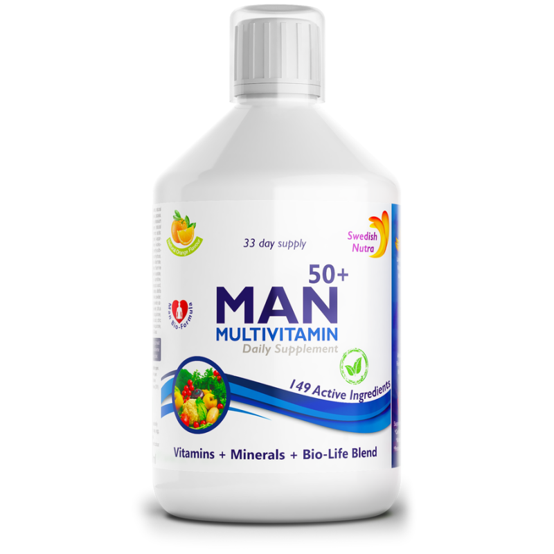 Man Multivitamin 50+ 500 мл | Swedish Nutra